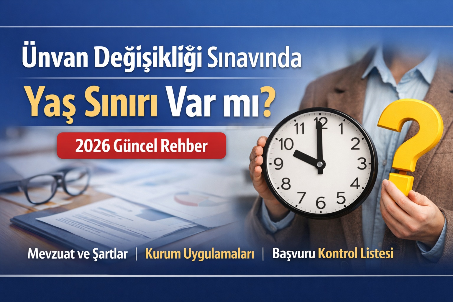 Ünvan Değişikliği Sınavında Yaş Sınırı Var mı? (2026 Güncel Rehber)