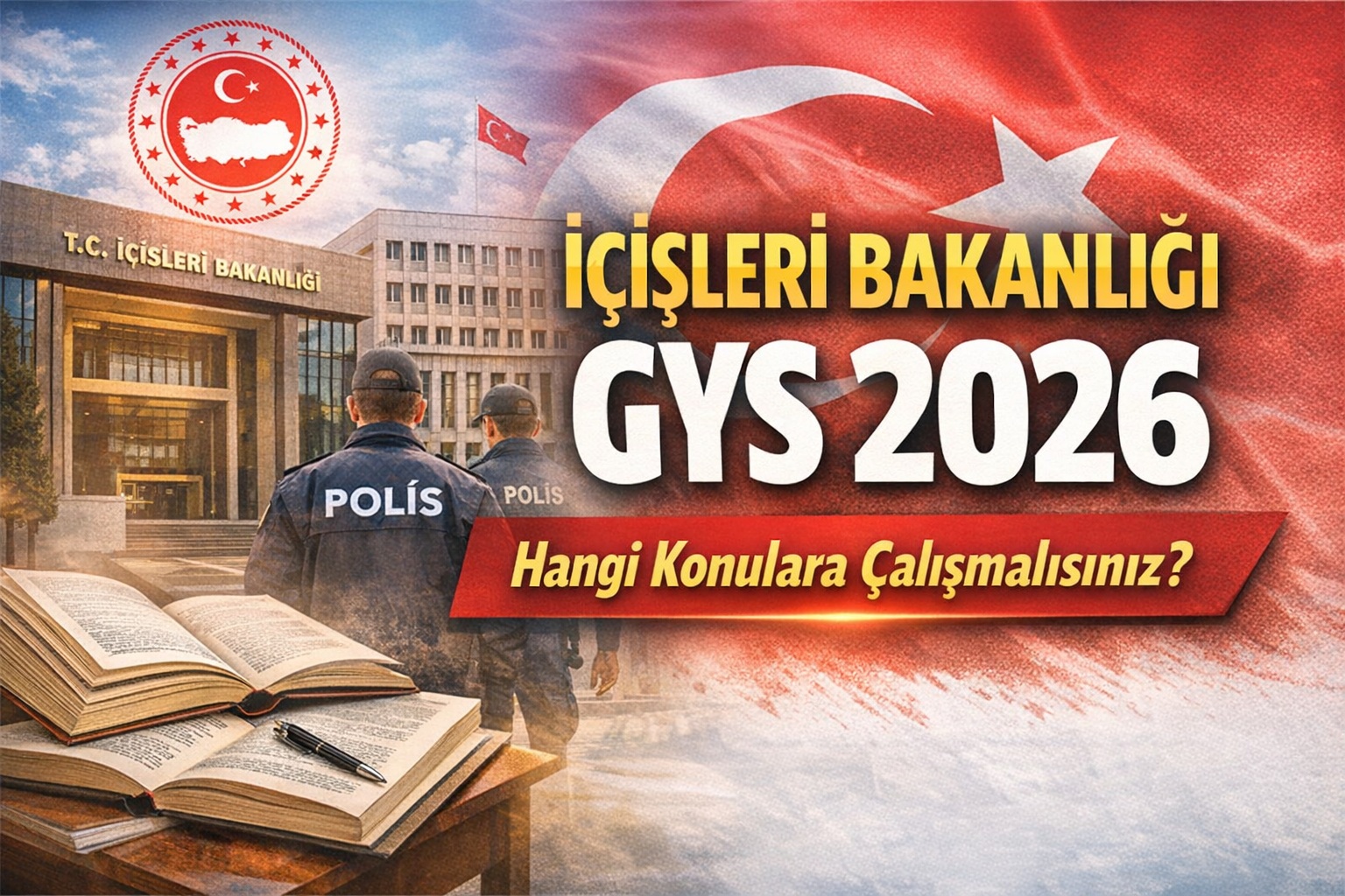 İçişleri Bakanlığı GYS 2026 Hangi Konulara Çalışmalıdır?